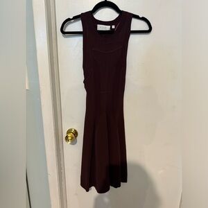 Burgundy ALC Dress